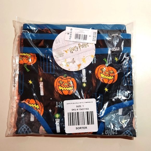 ❤️NWT VINTAGE TORRID PANTY HARRY POTTER PUMPKIN CANDLES HIPSTER - PLUS SIZE - Picture 6 of 12